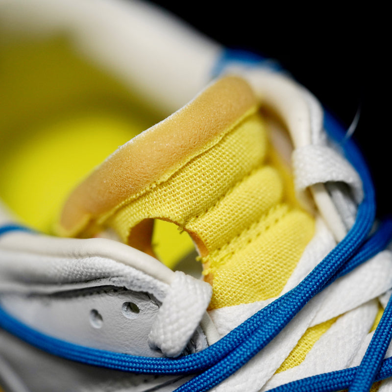 GLM - OW x Dunk (NO.10) blue shoelace yellow buckle