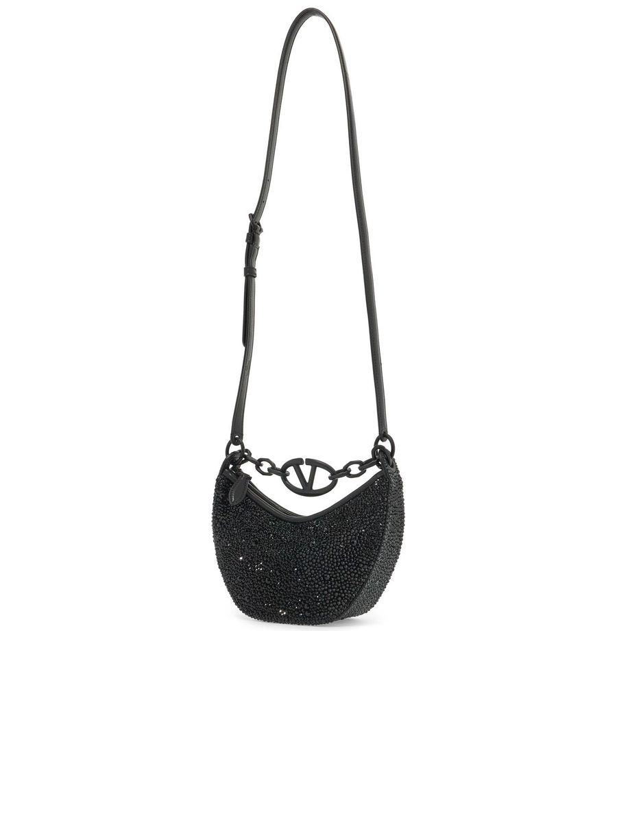 Mini Vlogo Moon Hobo Purse