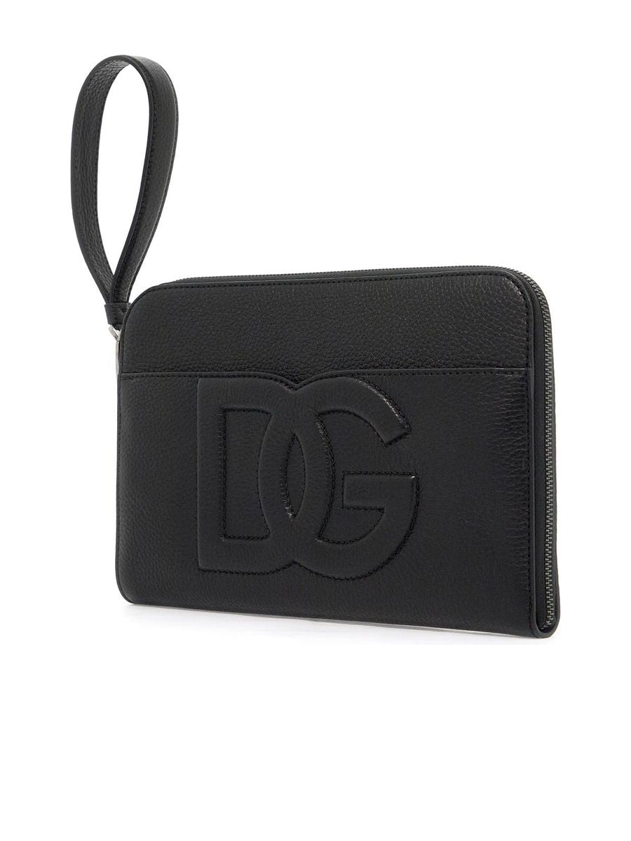 Embossed Leather Media Pouch