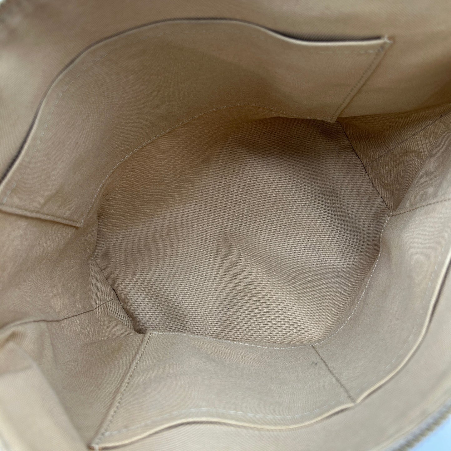 Louis Vuitton Damier Azur Totally PM Tote Bag Beige