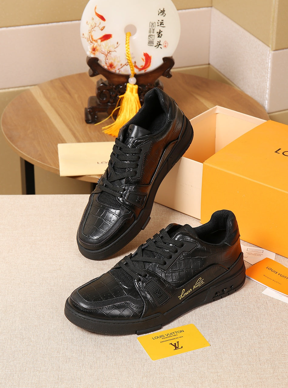 GLM - LUV Traners Vert Black Sneaker