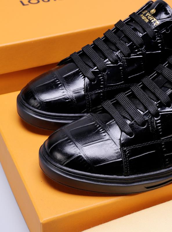 GLM - LUV Alligator Black Sneaker