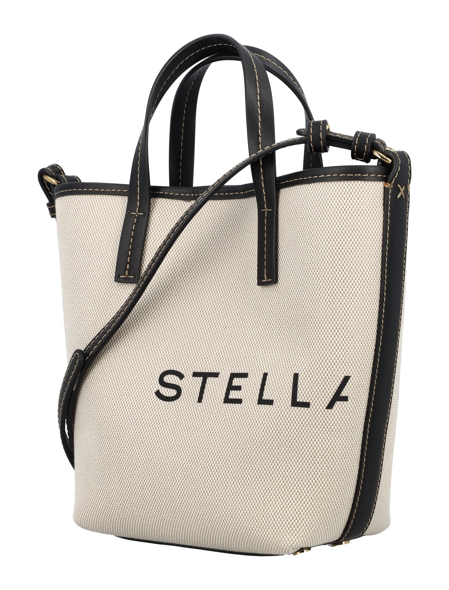BUCKET BAG ECO SALT AND PEPPER CANVAS