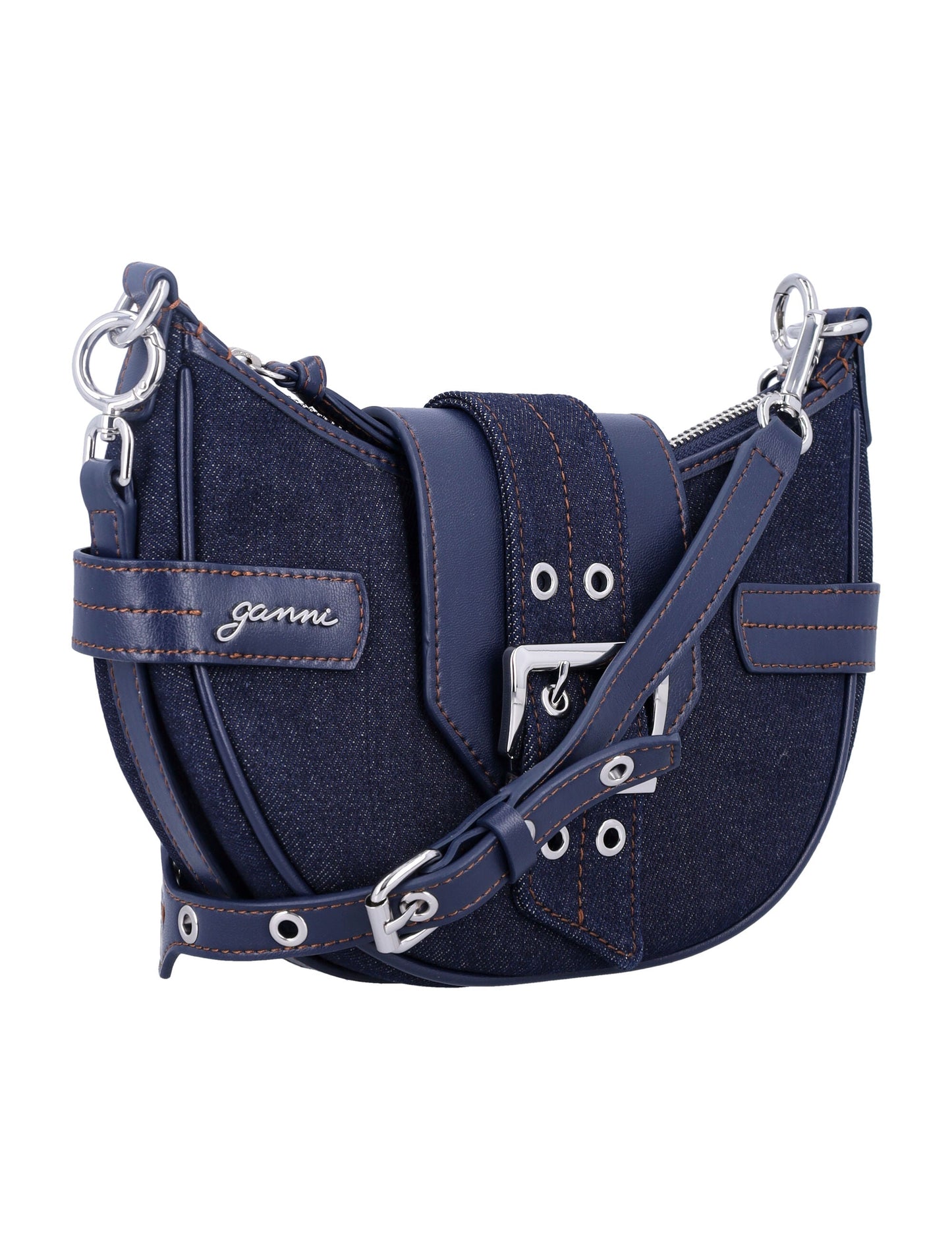 BUCKY DENIM SMALL BAG