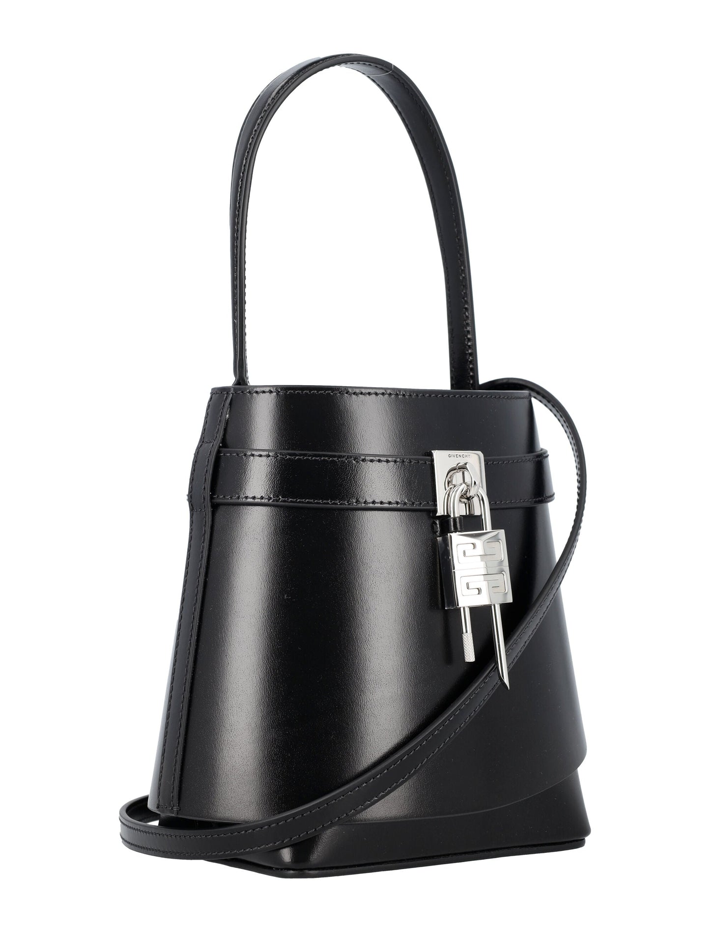 Shark Lock Bucket Bag