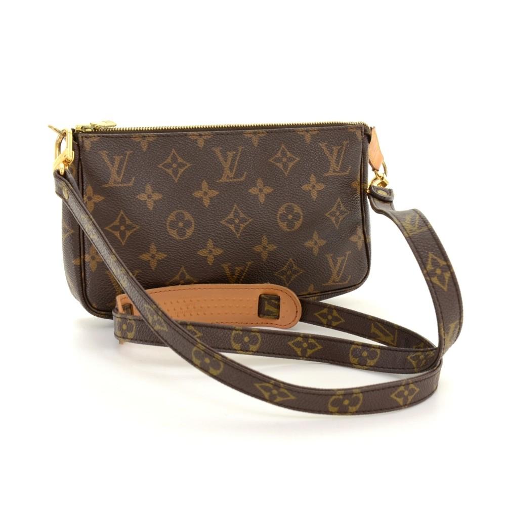 Louis Vuitto Monogram Canvas Pochette Accessoires Evening Bag