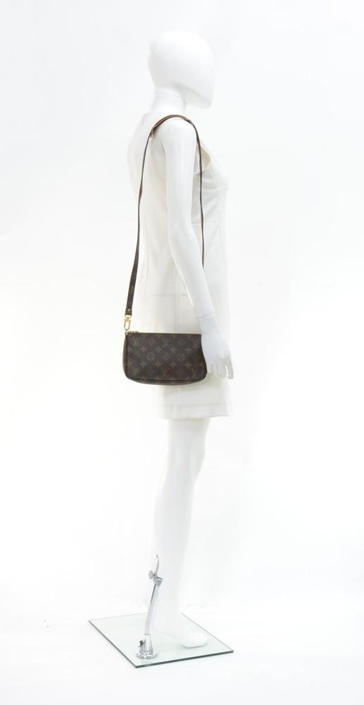 Louis Vuitto Monogram Canvas Pochette Accessoires Evening Bag