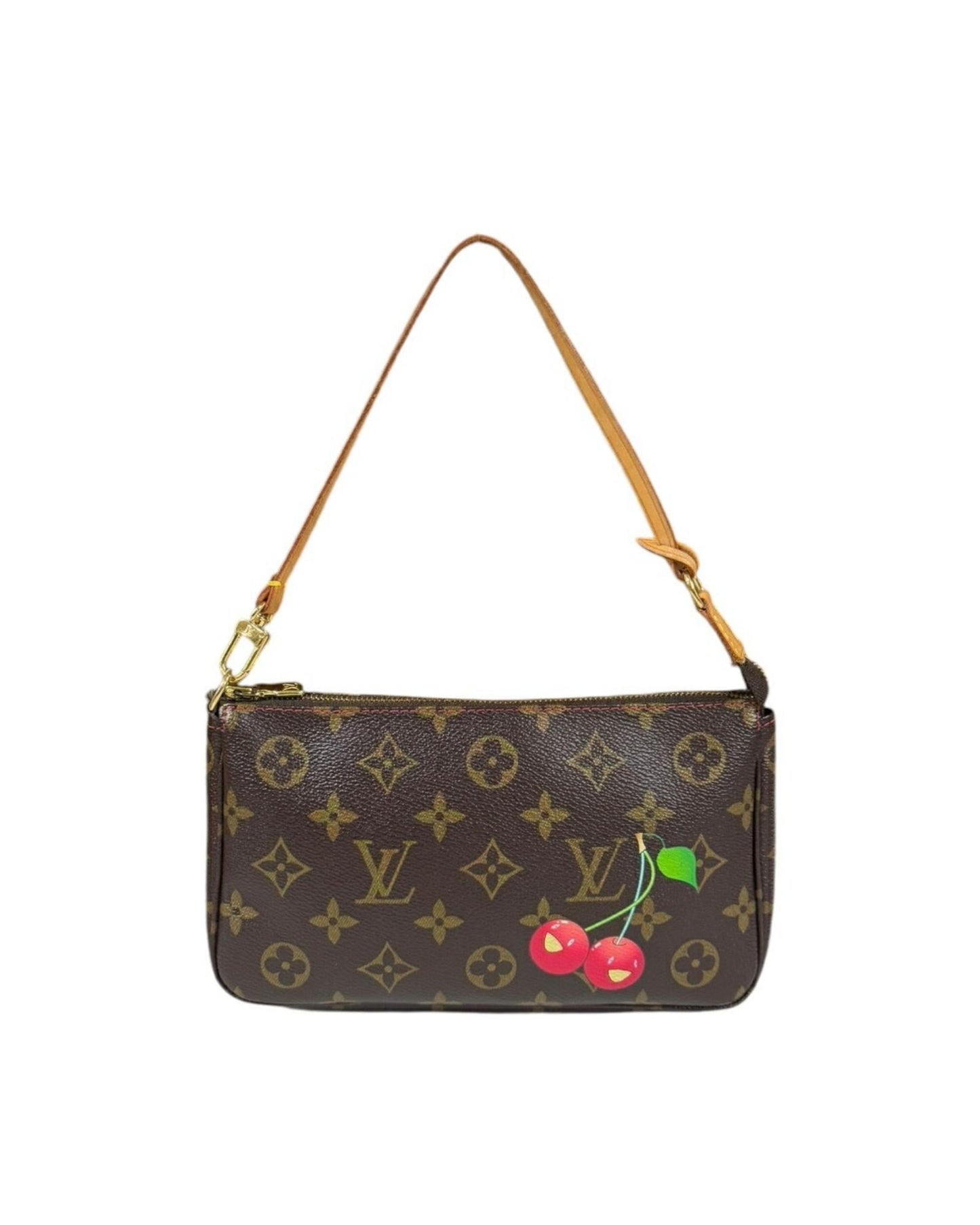 Pochette Accessoires Monogram Cherry Clutch