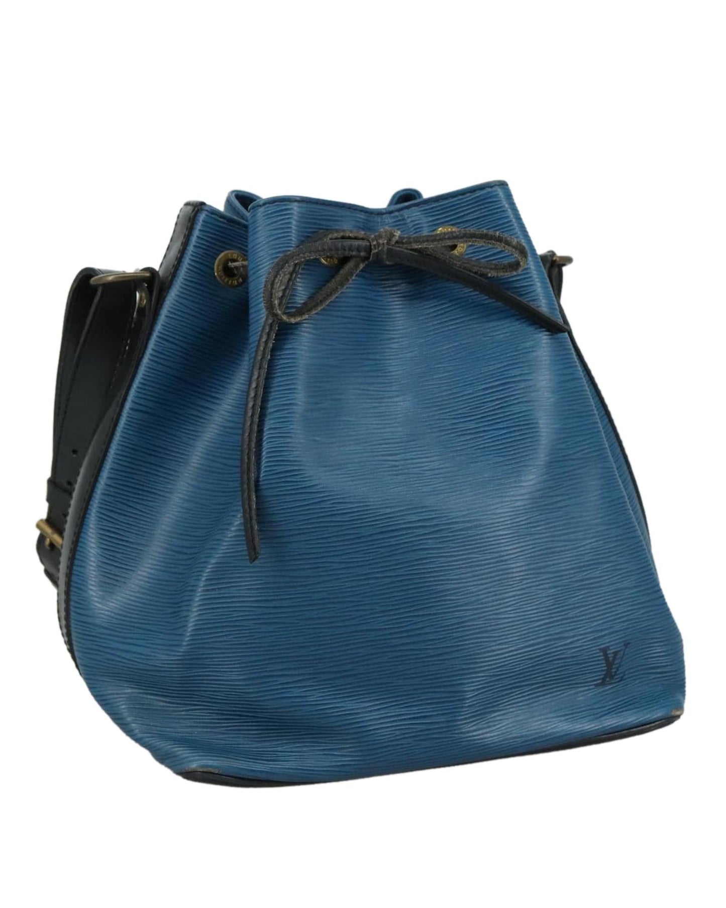 Petit Noe Leather Bucket Bag