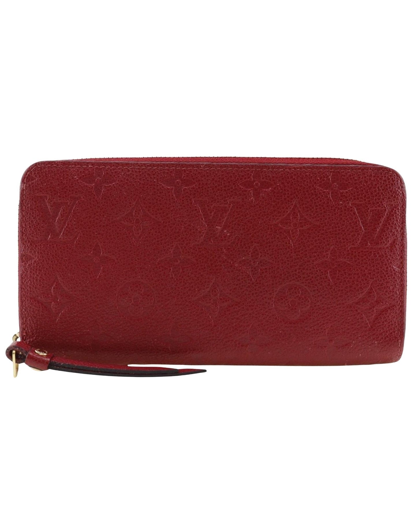 Zippy Wallet Monogram Empreinte Red