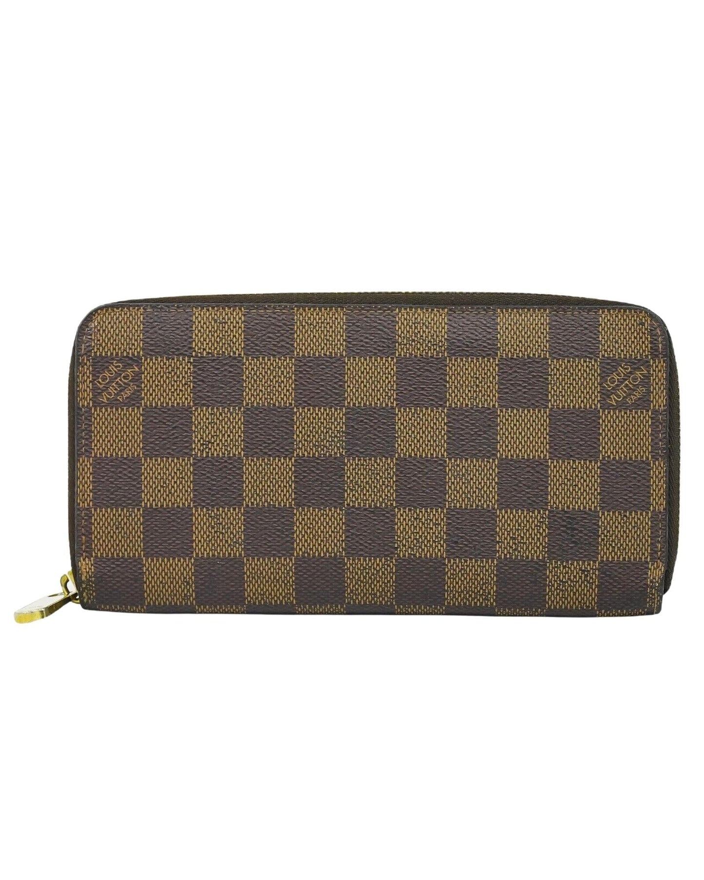 Damier Azur Canvas Zip Wallet N60019