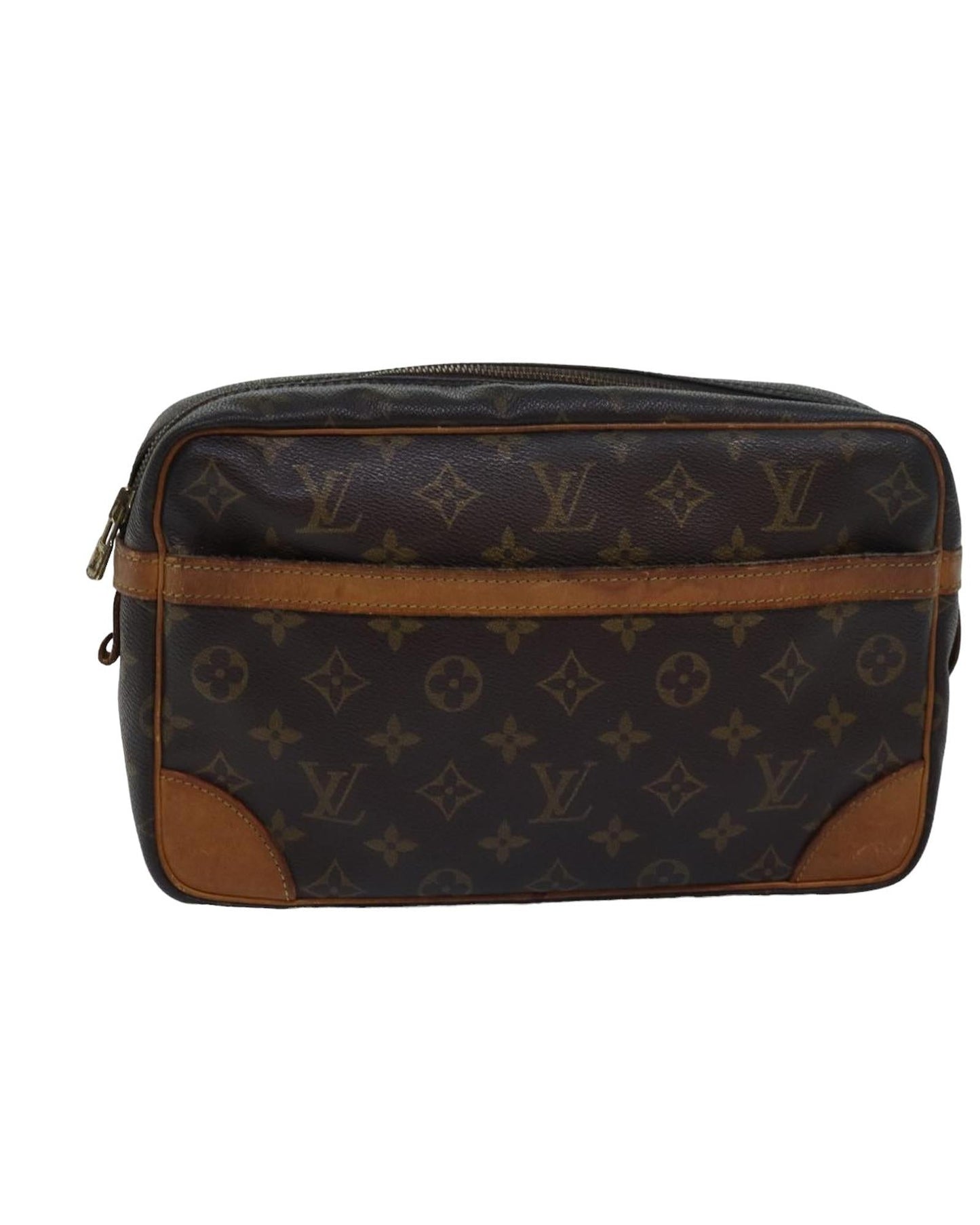 Monogram Canvas Cosmetic Pouch