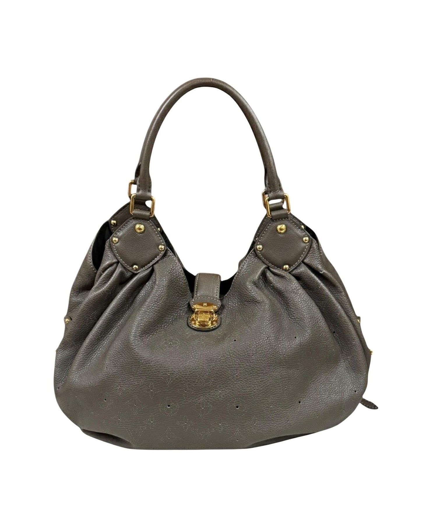 Mahina Leather Tote Bag with Slight Wear and Spacious Interior