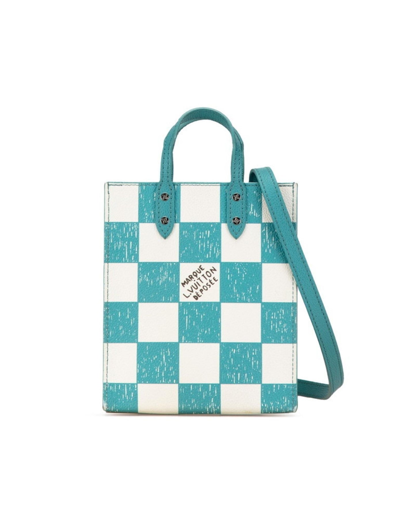 Mini Checkerboard Tote Bag LVSE Style