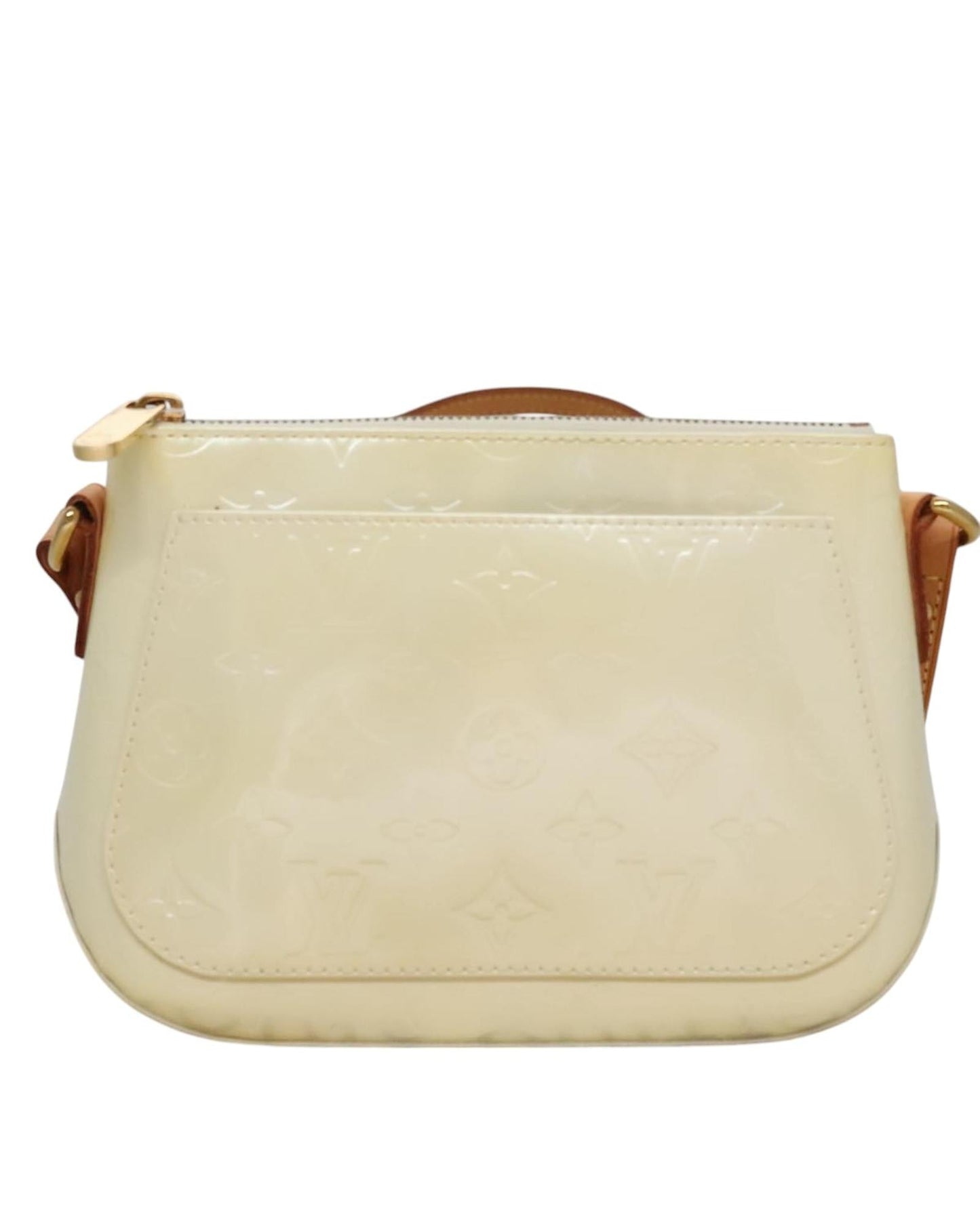Patent Leather Shoulder Bag with Dust Bag
