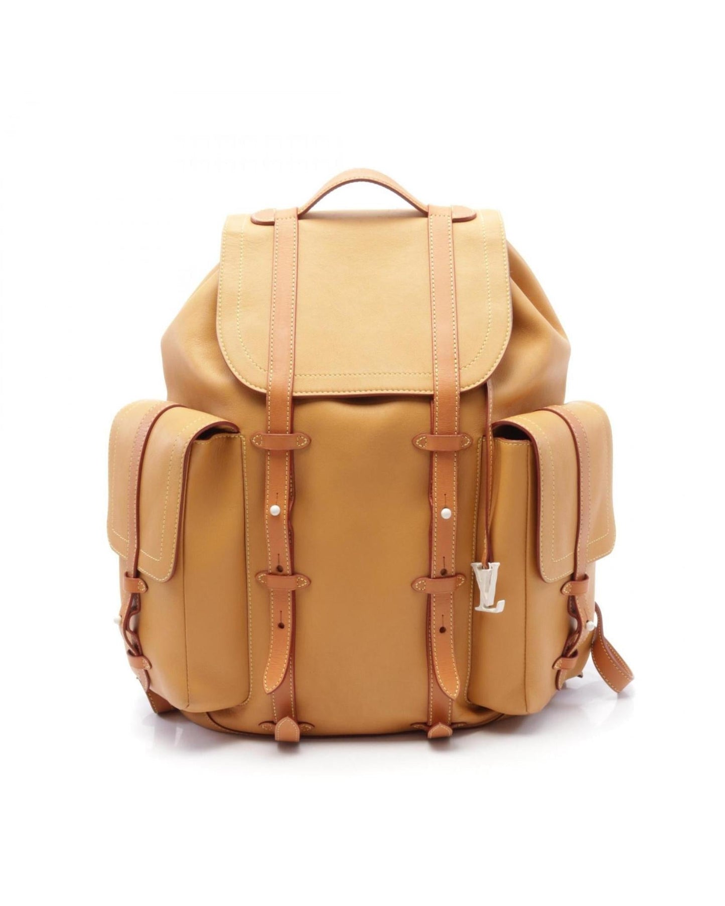 Luxury Leather Backpack with Dust Bag