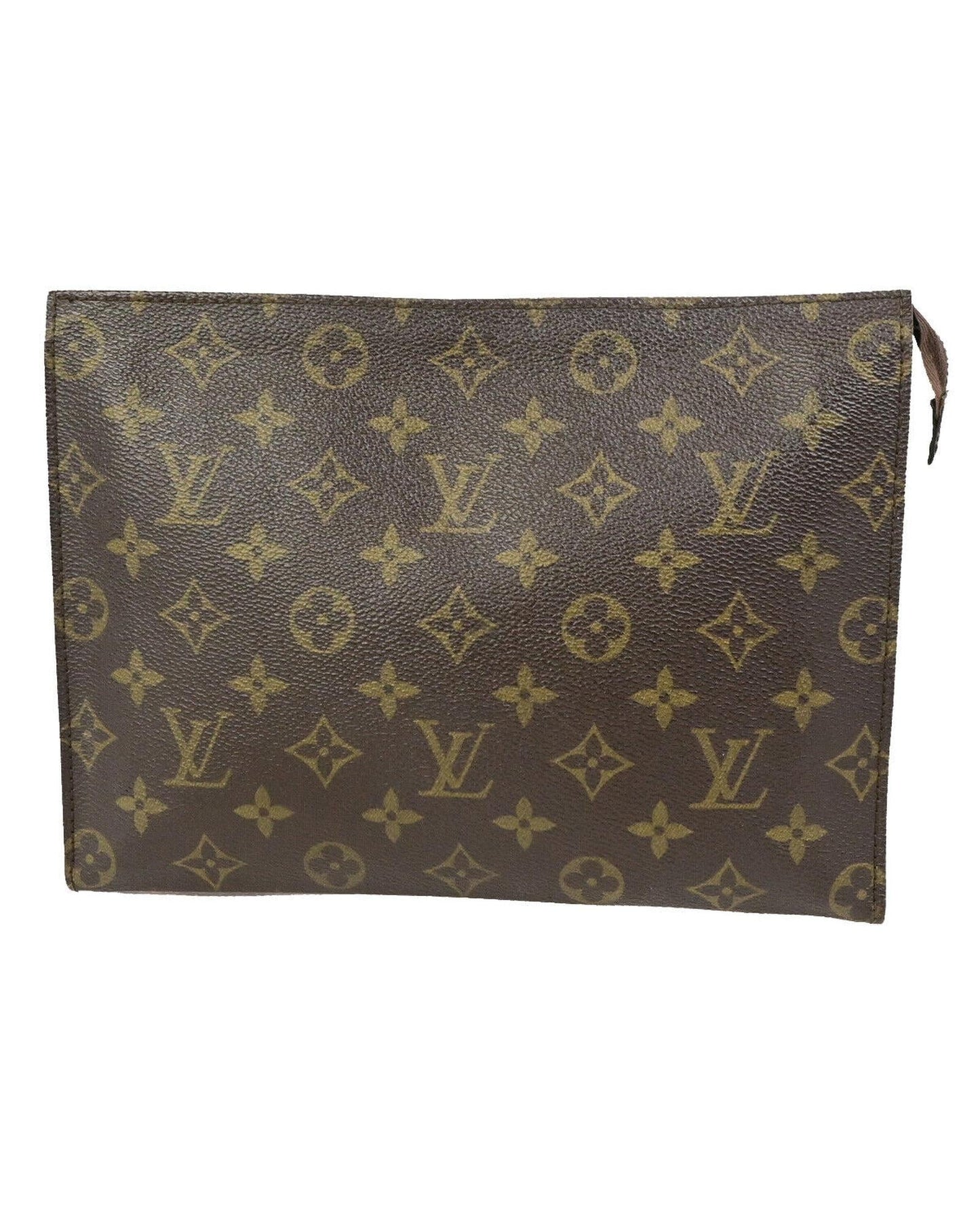 Pochette Monogram Canvas Clutch