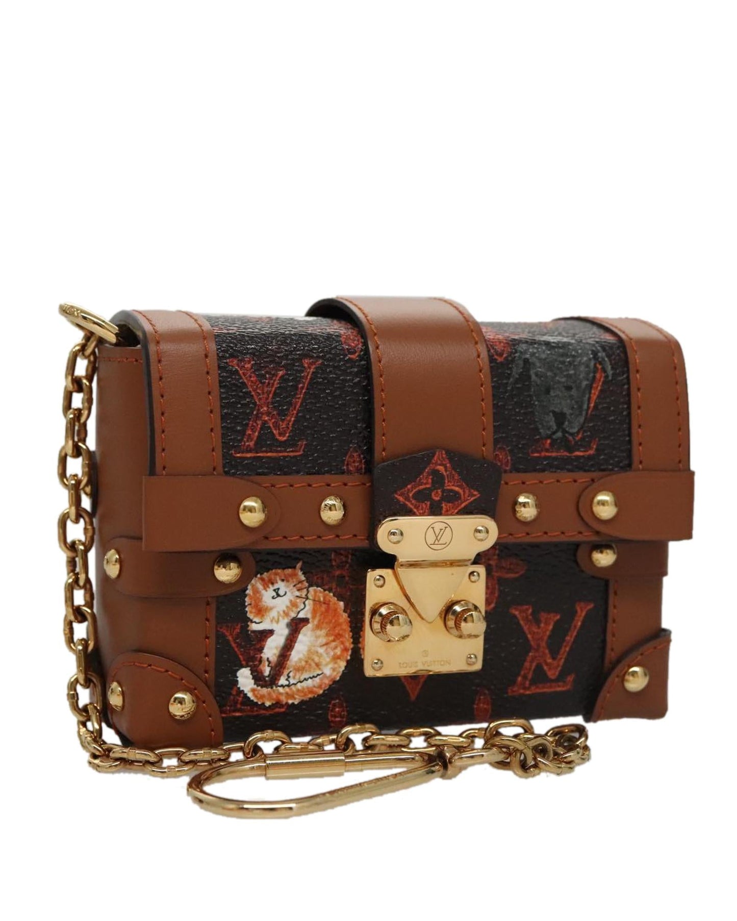 Petit Malle Monogram Eclipse Clutch
