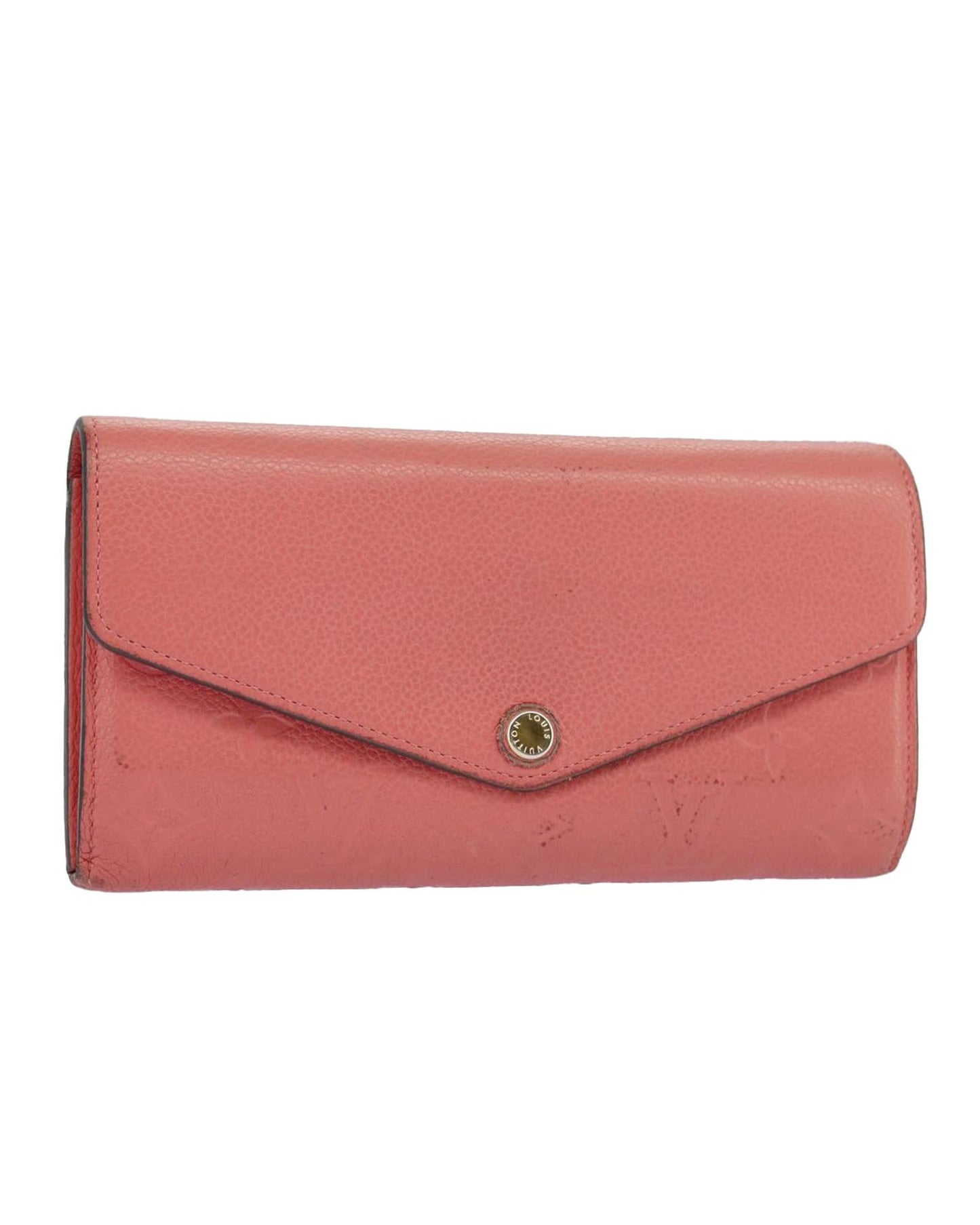 Zippy Wallet Monogram Empreinte Rose Ballerine