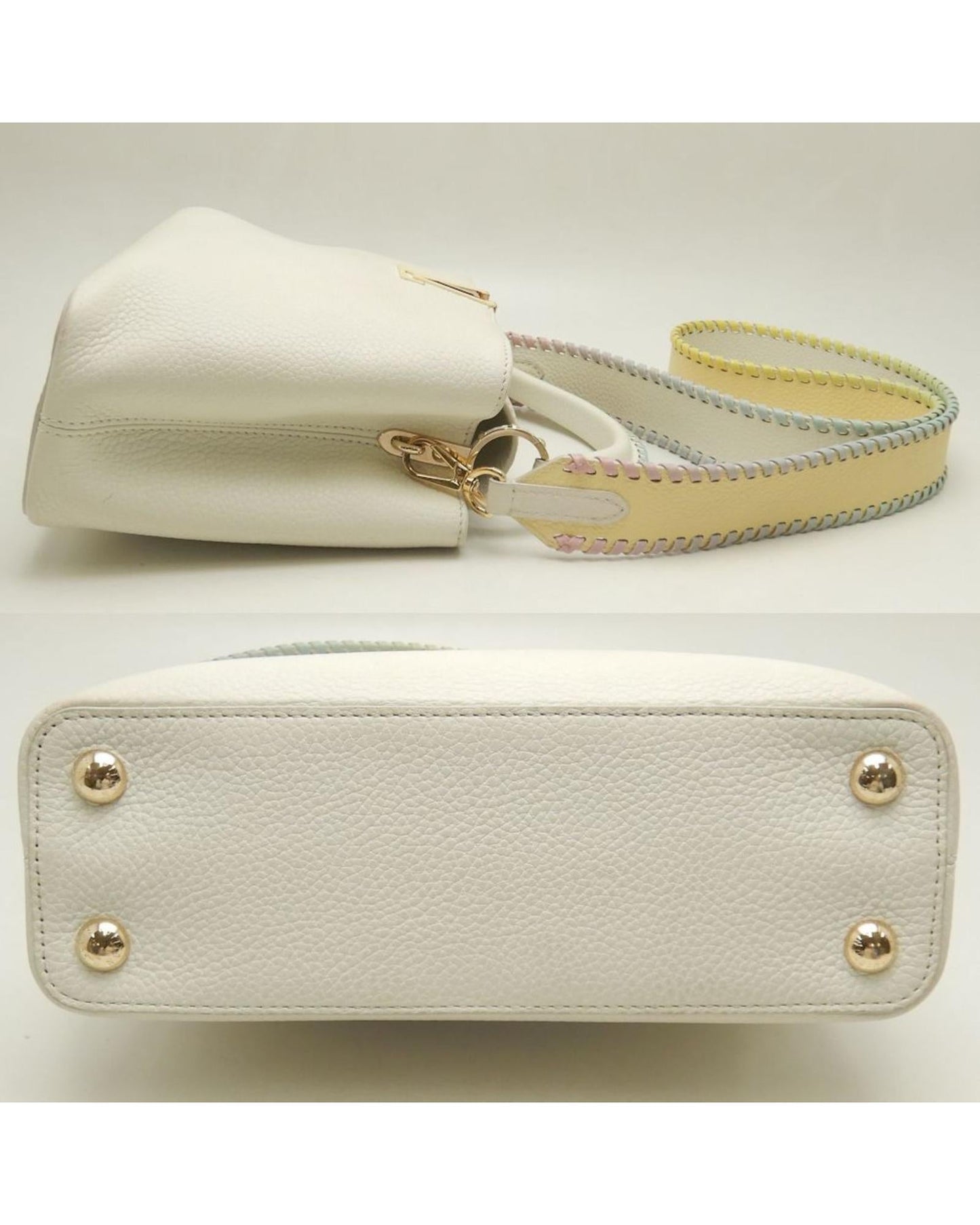 Twist MM Pastel Rainbow Strap handbag