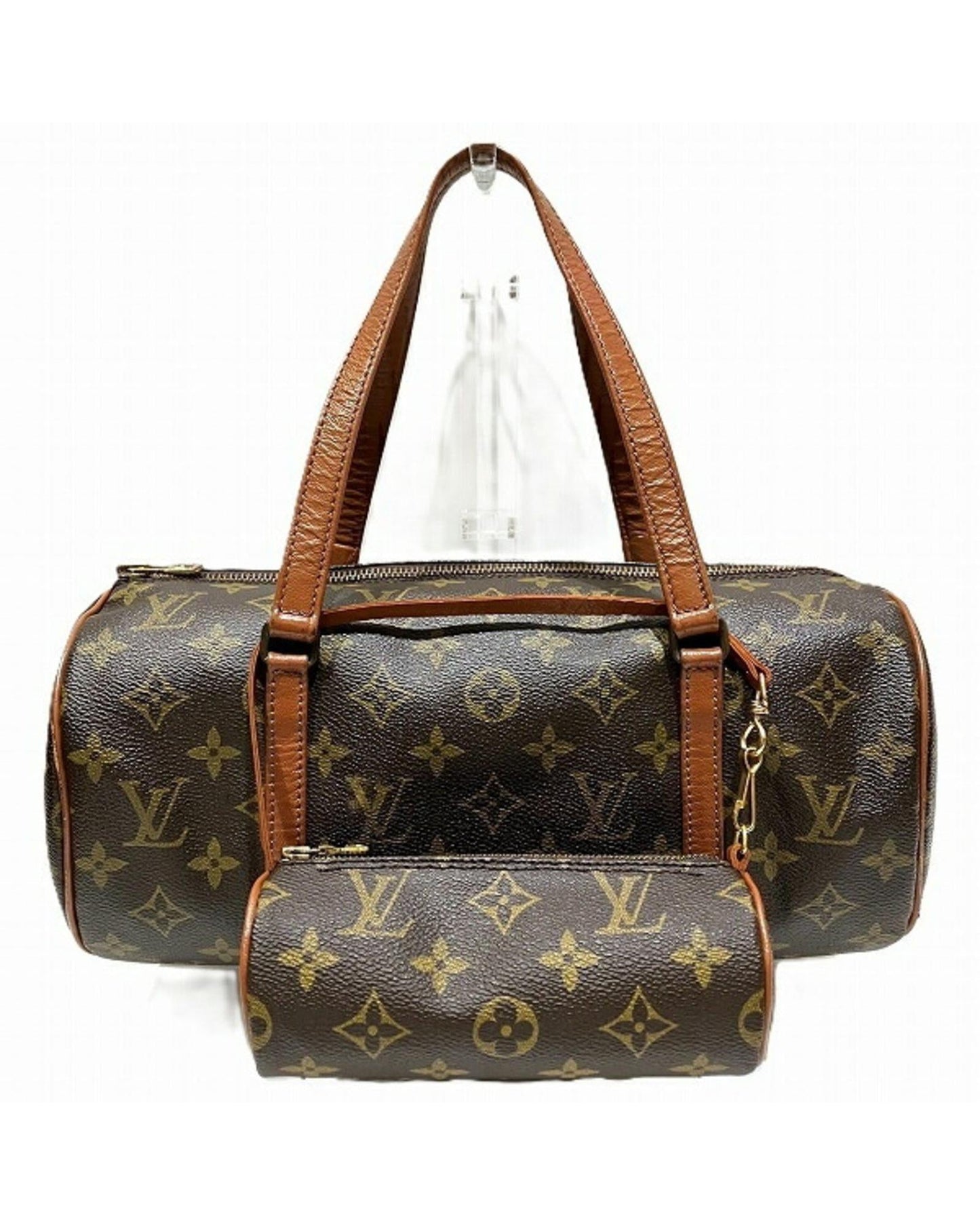 Monogram Canvas Pochette Cylinder Handbag