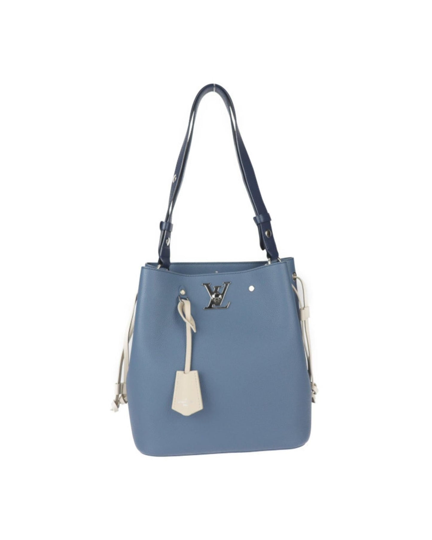Lockme Leather Bucket Bag with Box and Dust Bag