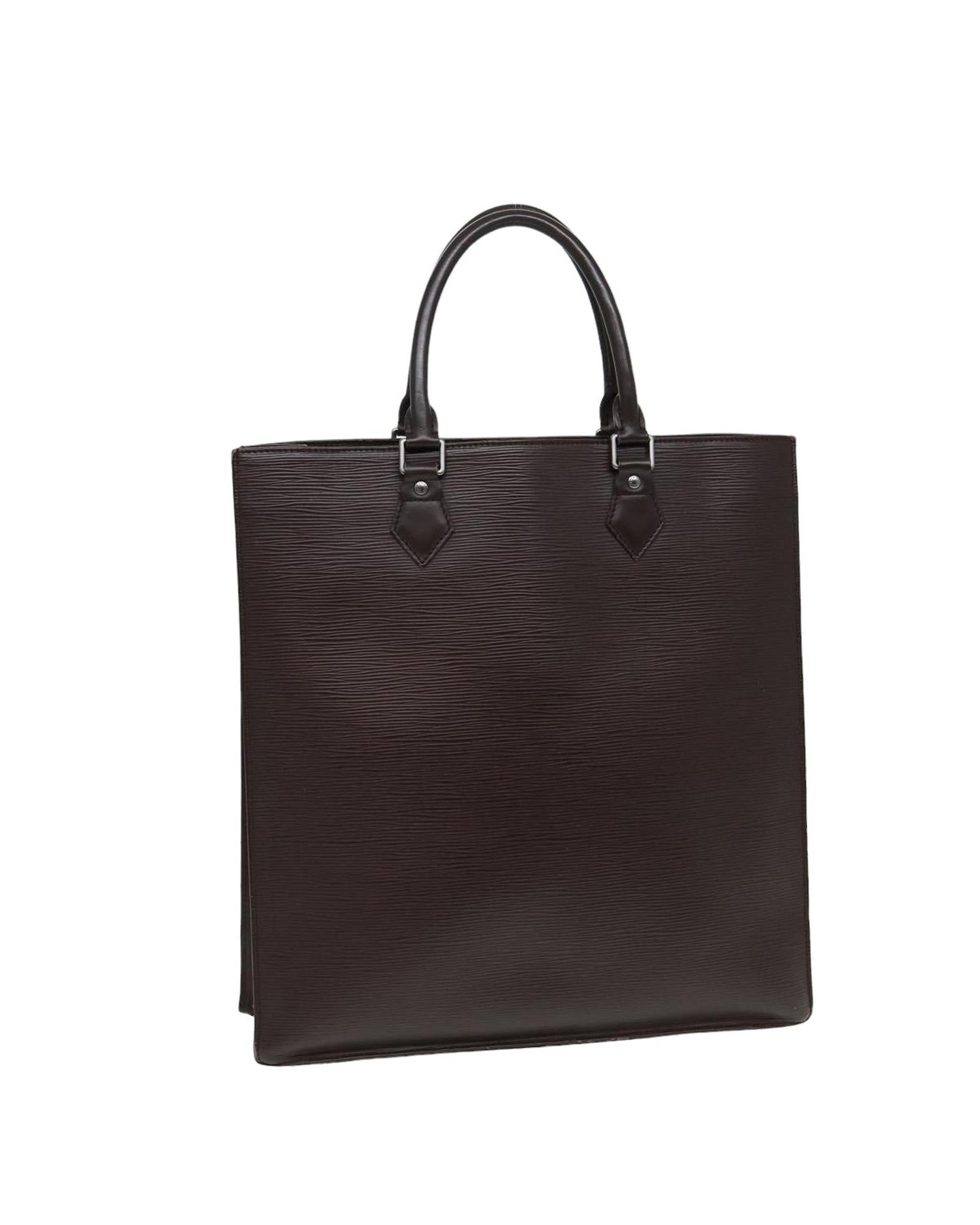 Epi Leather Tote Brown