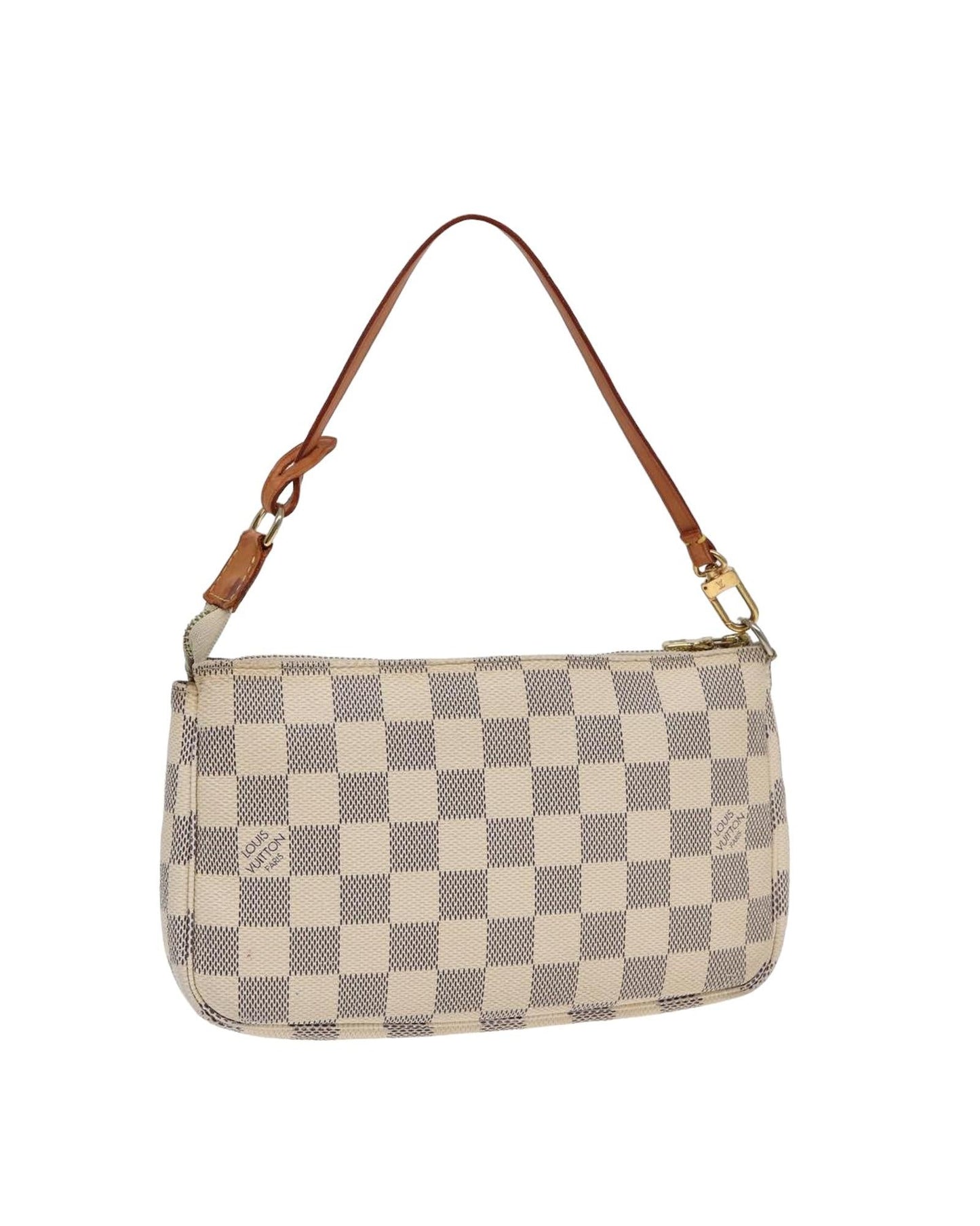 Pochette Damier Azur Canvas Clutch