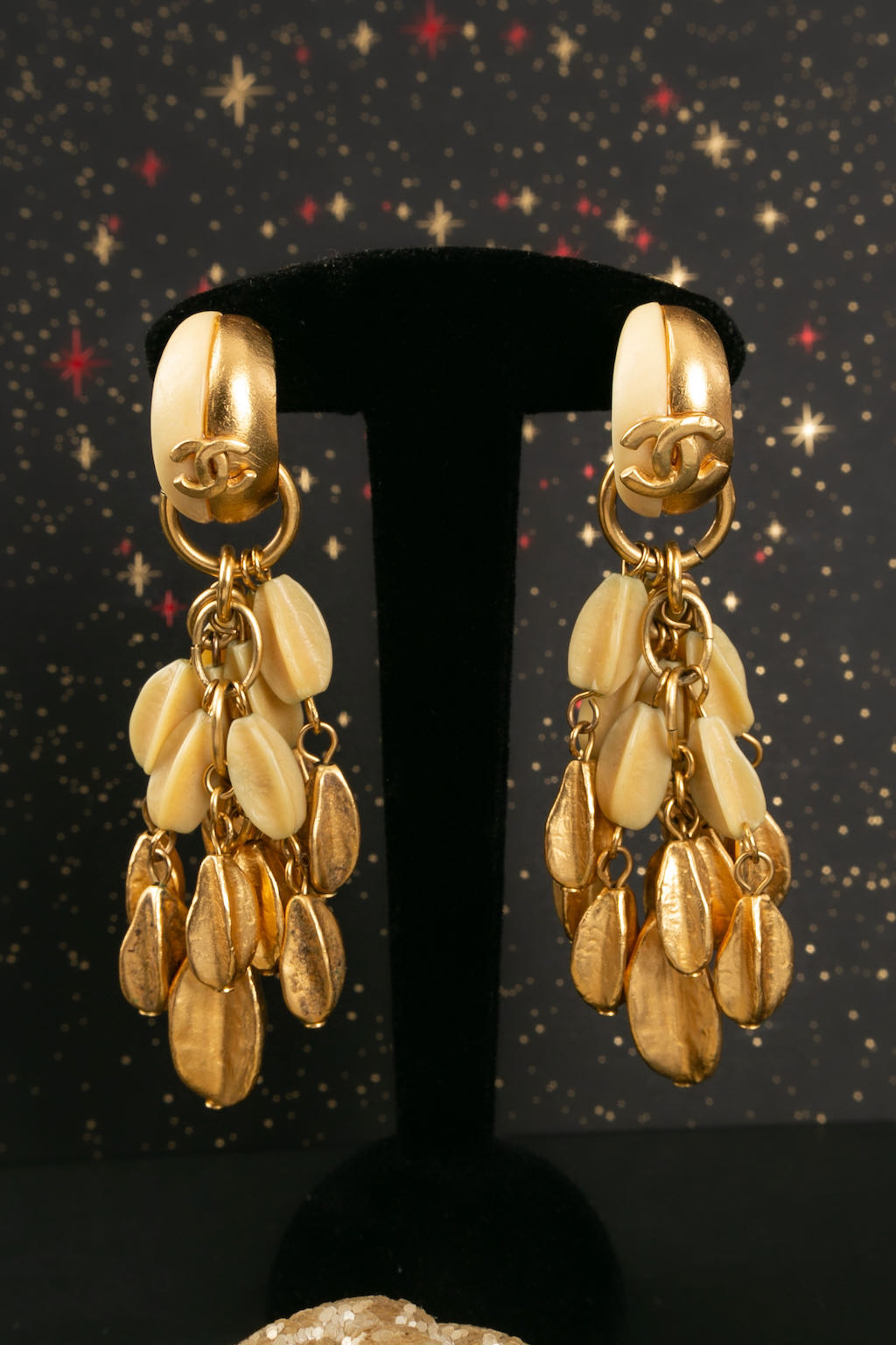 Boucles d'oreilles dorÃƒÆ’Ã‚Â©es Chanel