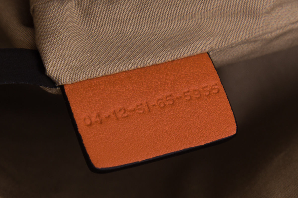 Chloe Orange Leather Pouch