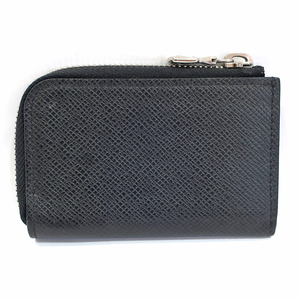 Louis Vuitton Porte Monet Taiga Coin Case M63375 Leather Black  etc