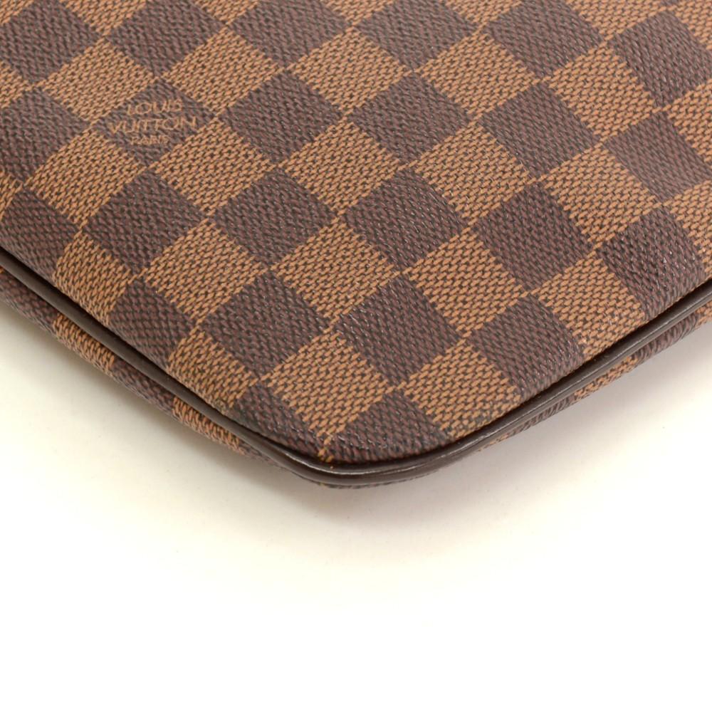 Louis Vuitto Clifton Damier EbÃ¨ne Canvas Tote