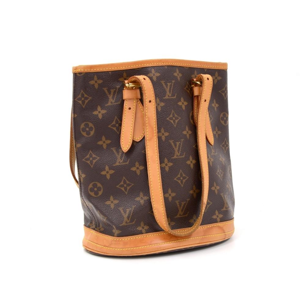 Louis Vuitto Bucket PM Monogram Canvas Bag