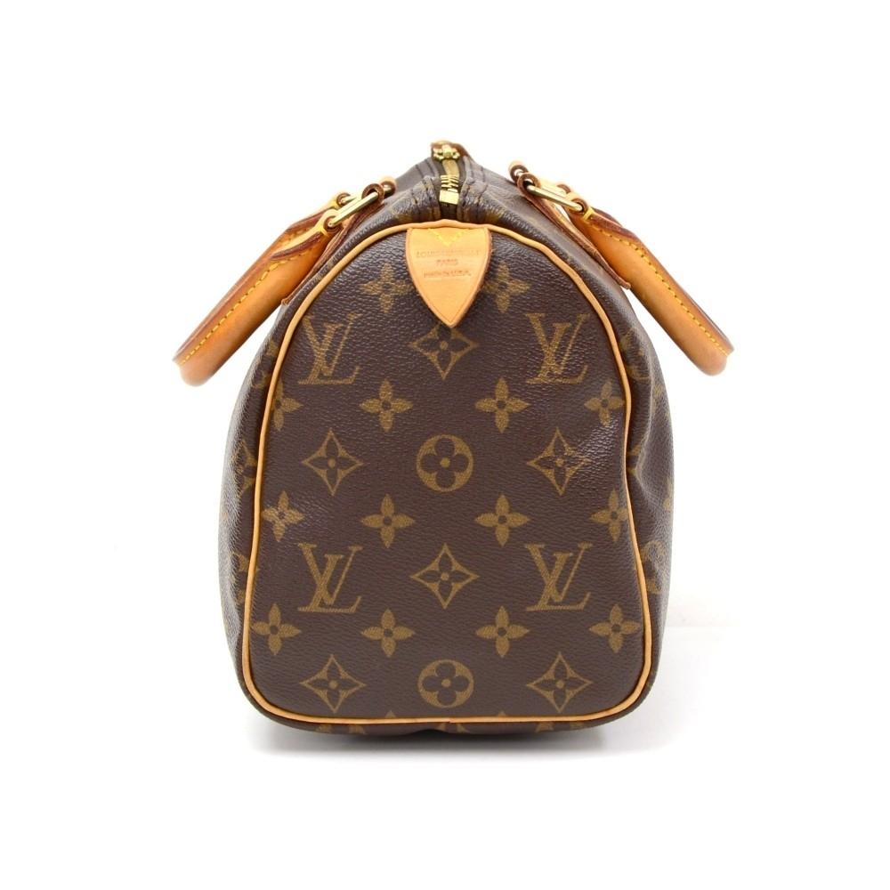 Louis Vuitto Speedy 25 Monogram Canvas Handbag
