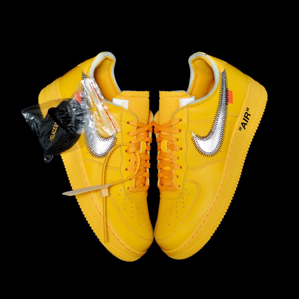 GLM - OW x AF1 Gold and Silver