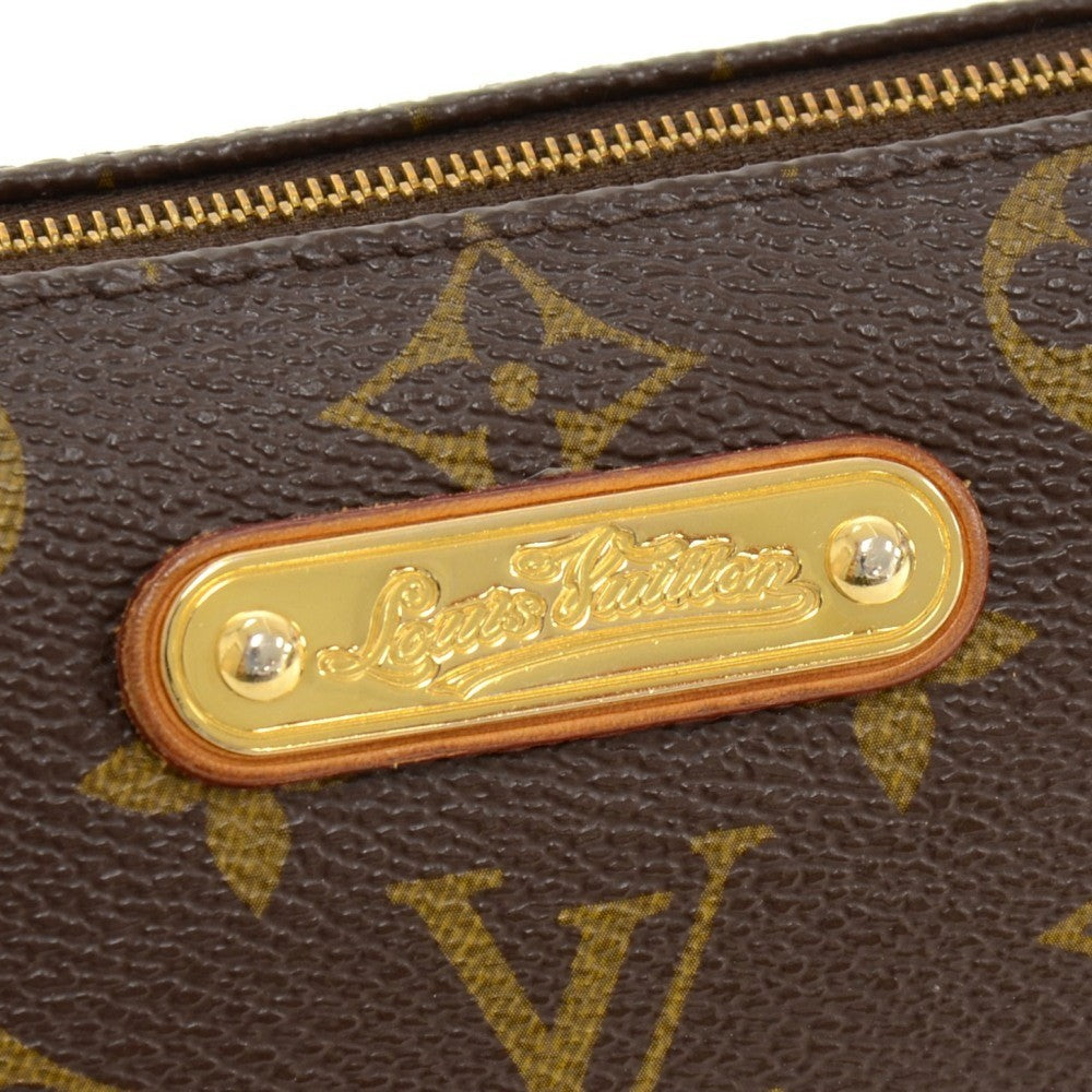 Louis Vuitto Eva Monogram Canvas Evening Bag with Strap