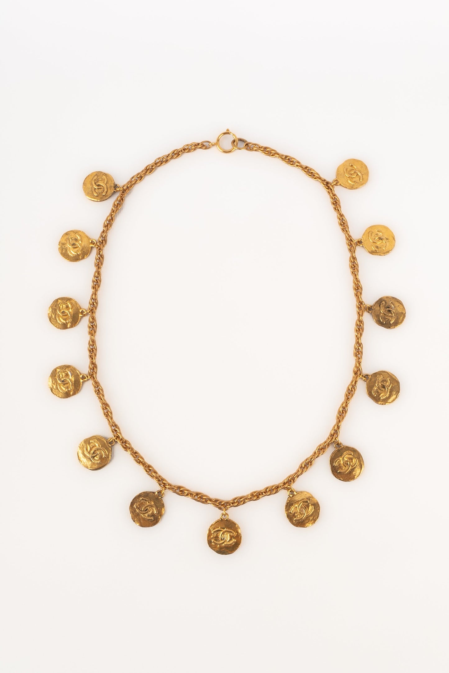 Collier / sautoir dorÃ© Chanel