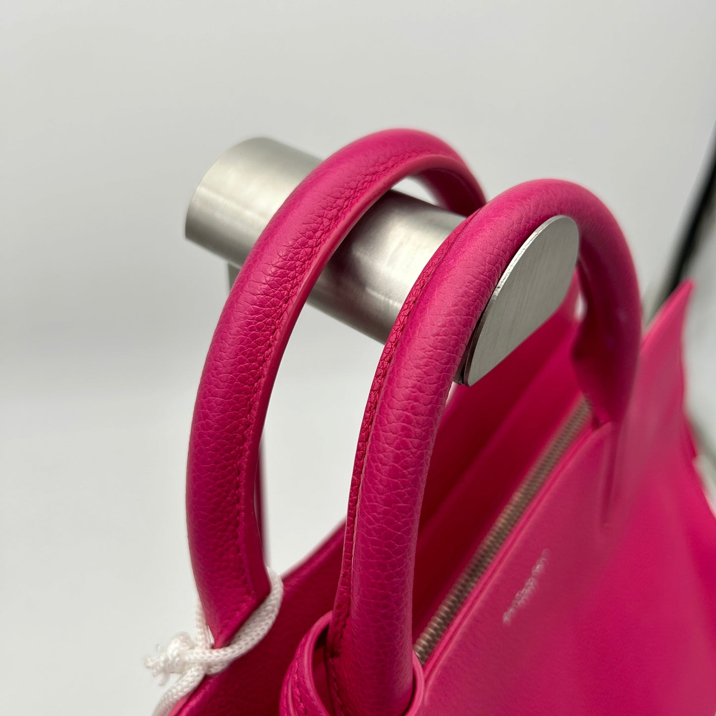 Saint Laurent Cabas Rive Gauche Pink Leather Tote Medium