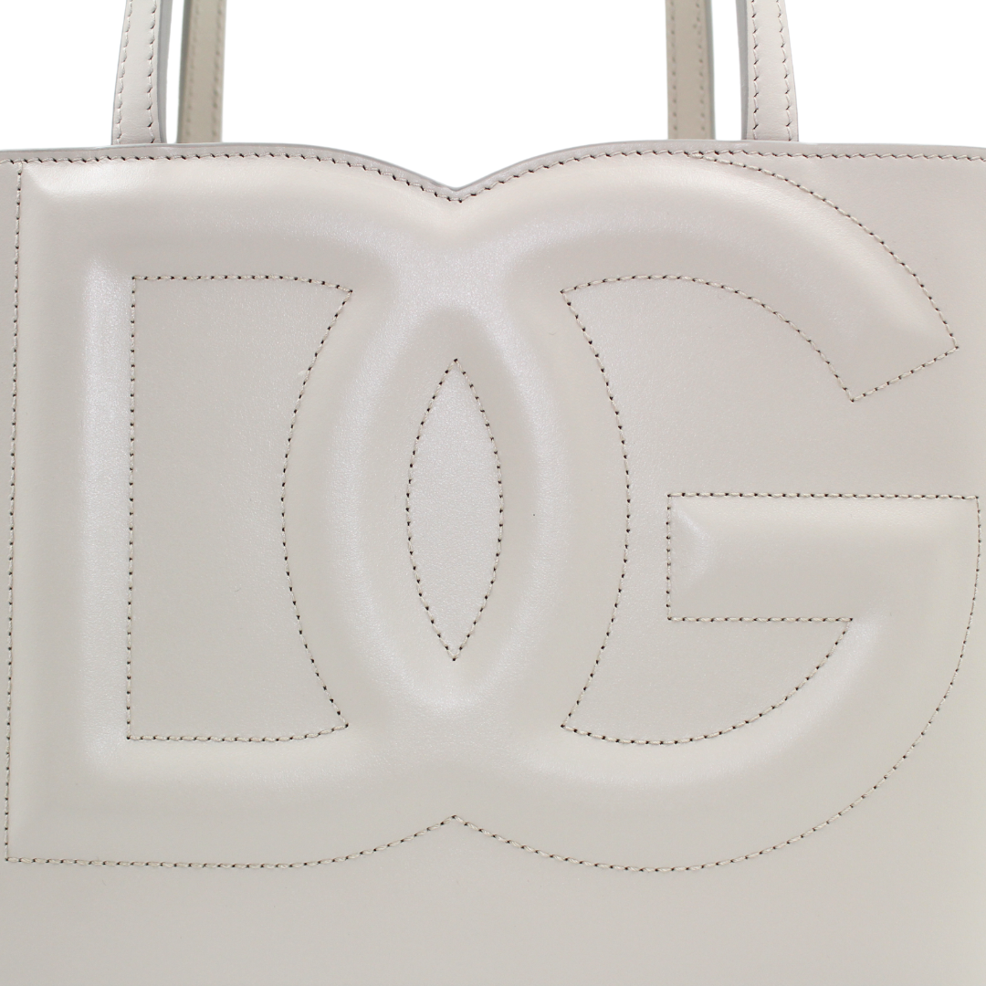 Dolce & Gabbana Small Calfskin DG Logo Bag Shopper