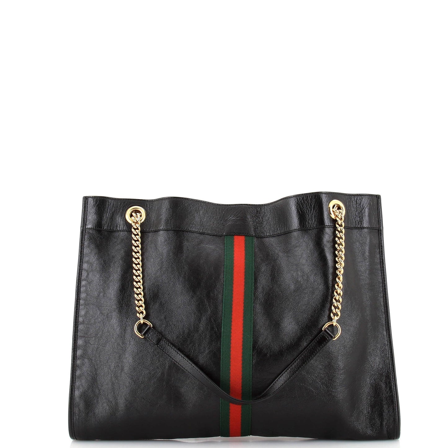 Rajah Chain Tote Leather Large