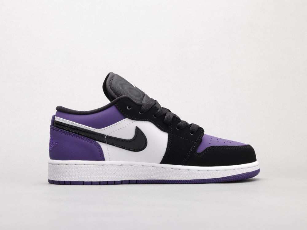 GLM - AJ1 Black and purple toes