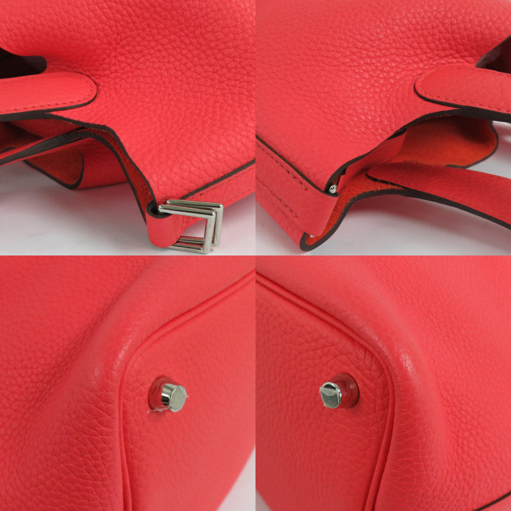 Hermes Picotin Lock PM 18 056289CK Rose Jaipur  Clemence Silver  Y  2020 Manufacturing Handbag Leather  Beauty  Wade Quality
