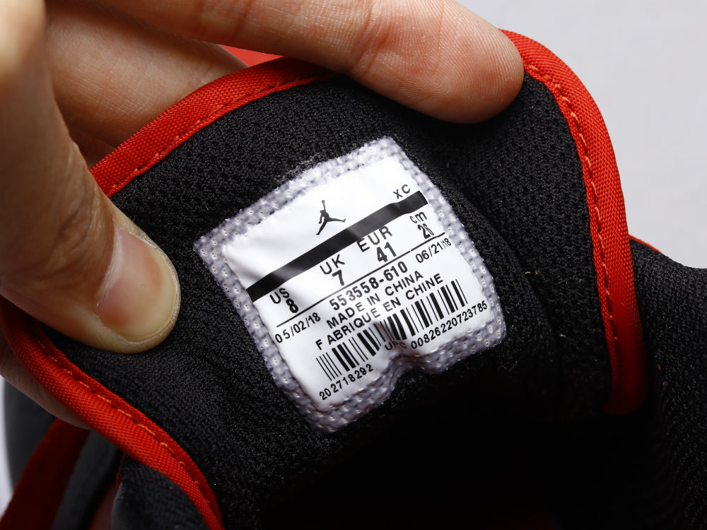 GLM - AJ1 new black red