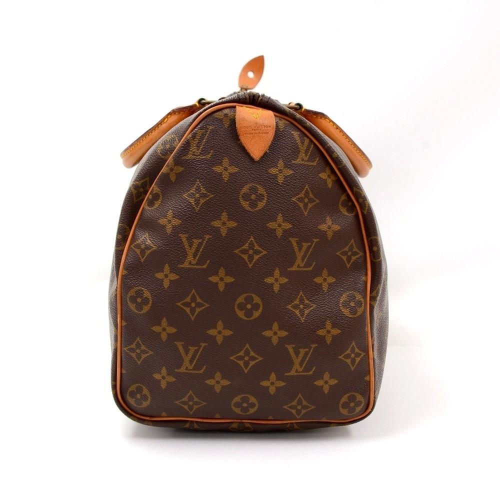 Louis Vuitto Speedy 40 Monogram Canvas Handbag