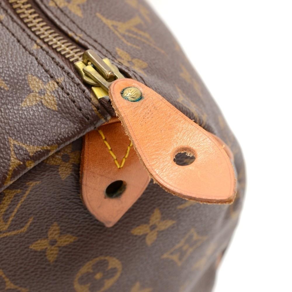 Louis Vuitto Speedy 40 Monogram Canvas Handbag