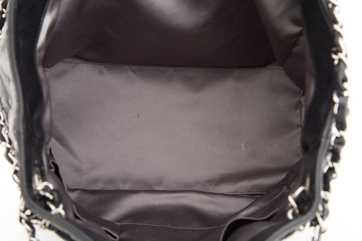 Chanel 2008/09 Black East West Reissue Handbag