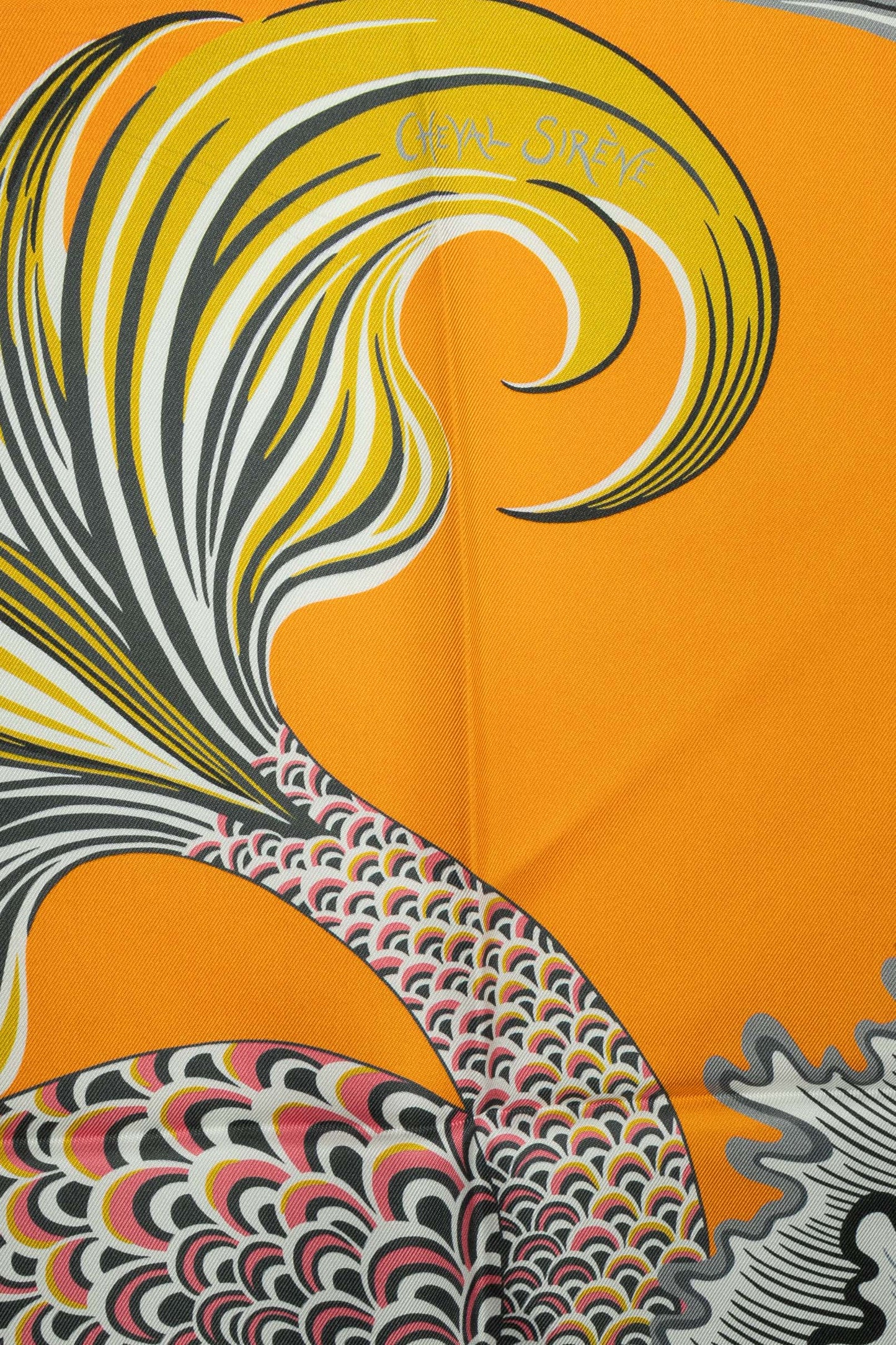 Foulard / carrÃ© "Cheval SirÃ¨ne" HermÃ¨s