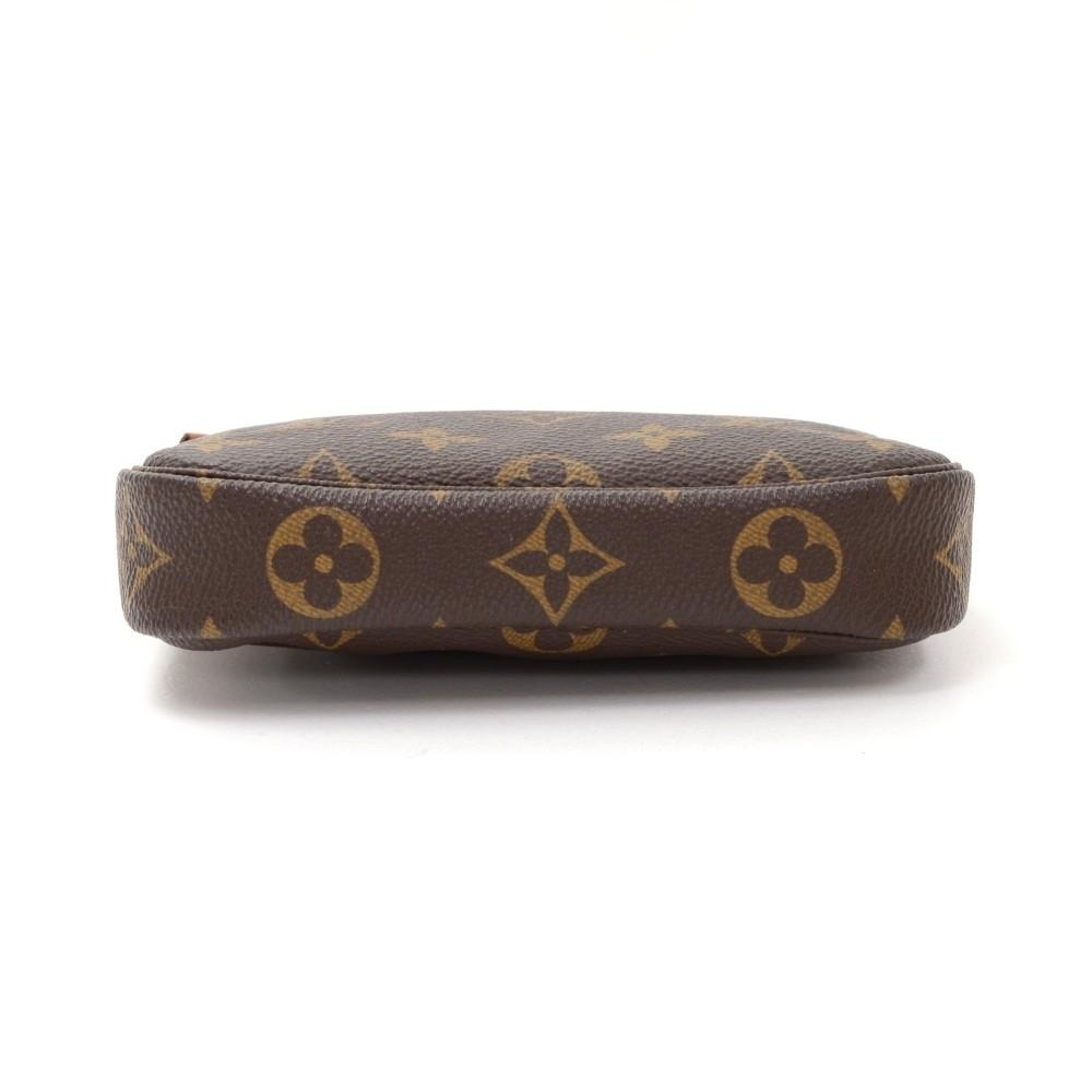 Louis Vuitto Mini Pochette Accessoires Monogram Canvas Evening Bag