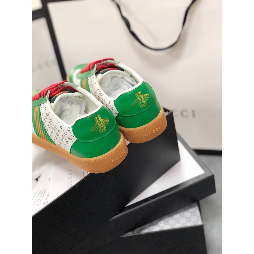 GLM-GCI  Screener Leather green Sneaker 091