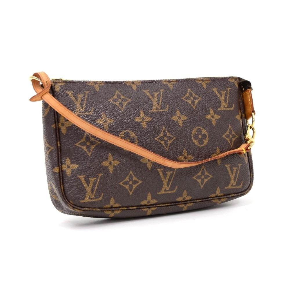 Louis Vuitto Pochette Accessoires Monogram Canvas Evening Bag
